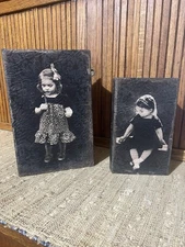 NEW SET 2 Faux Secret Storage Keepsake Books Boxes - 2 Sizes - Young Girl Child