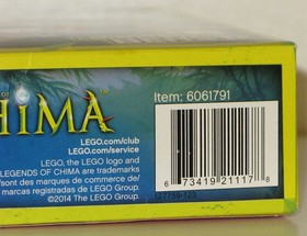LEGO Legends of Chima 70126 Crocodile Legend Beast NEW! Retired!
