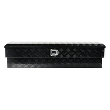 48x13.4x12.8 Aluminum Heavy-wall Side Mount Truck Tool Box Trailer Storage Bk