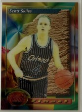 1993-94 TOPPS FINEST SCOTT SKILES CARD 58 NM+