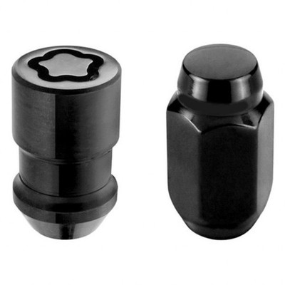 McGard Hex Lug Install Kit For Kia Rondo 2007-2010 Cone Seat Nut 5 Lug | Black