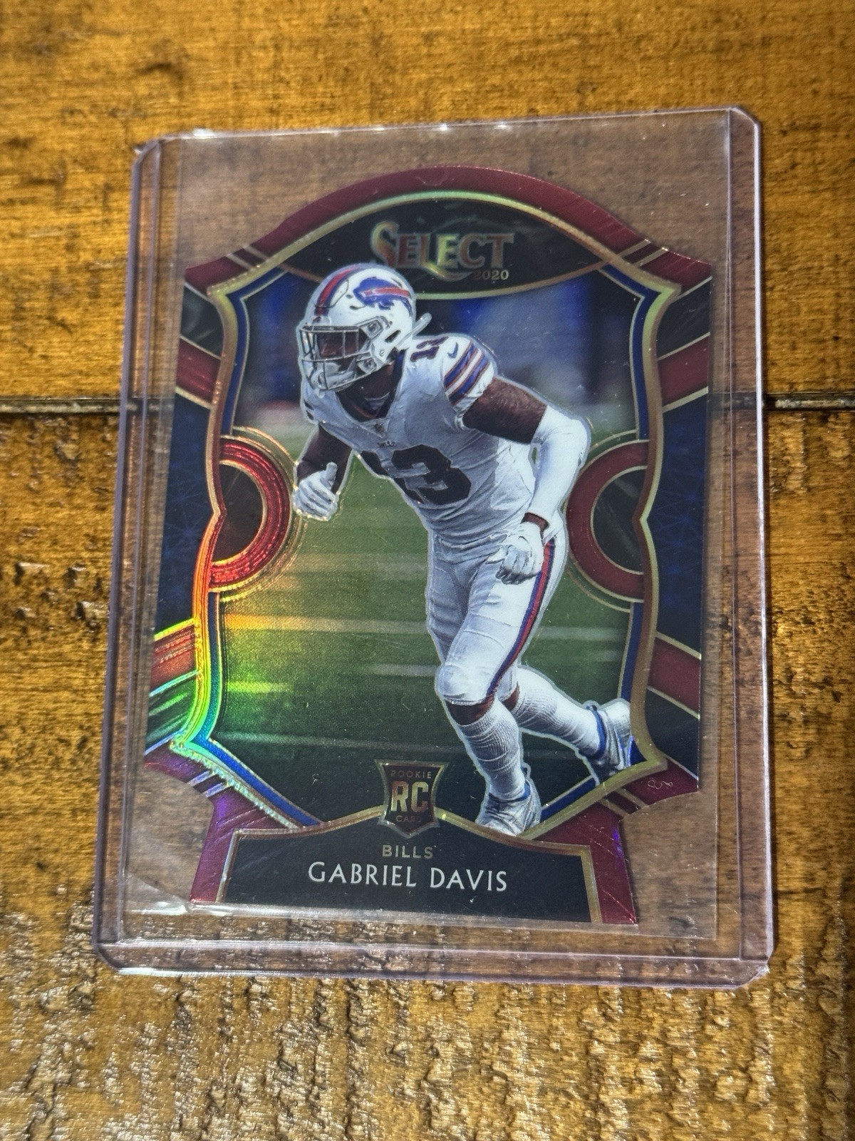 2020 Panini Select - Gabriel Davis Concourse Level RED PRIZM DIE CUT RC 🔥!!