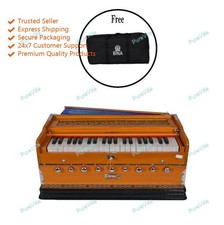 Bina 17No. 3.5 Octave 9 Stopper 2 Reeds 42 Keys Standard Harmonium with Bag