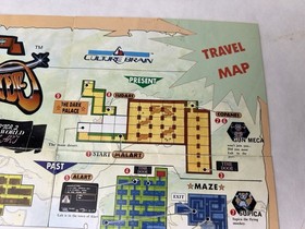 Magic of Scheherazade CUL-AS-US NES Nintendo Insert Poster / Map Only