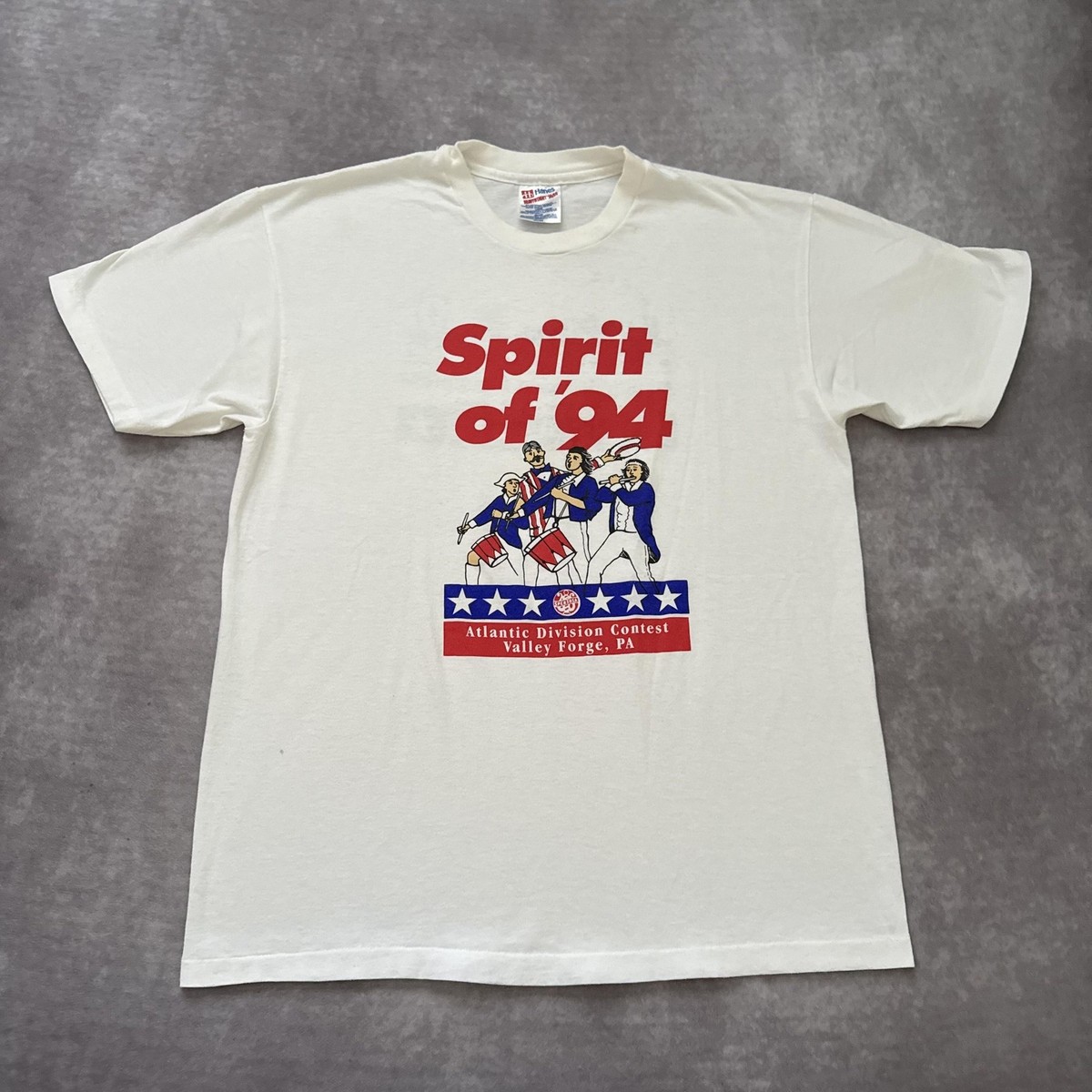 Vintage 1994 Spirit Of 94 Shirt Mens L Mainliners Valley Forge