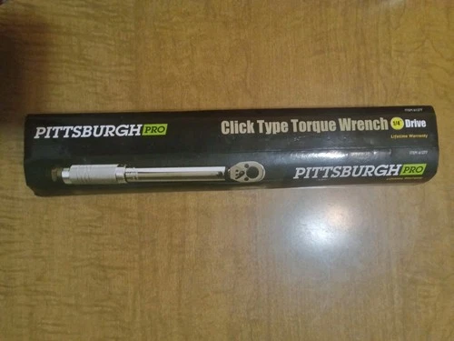 1/4 Inch Professional Drive Click Type Ratcheting Torque Wrench