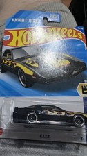 Hot Wheels - K.i.t.t. Knight Rider Black Flames Hw Screen Time 510 2025 Kitt
