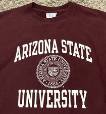 Arizona State University Sweatshirt Vintage Champion Reverse Weave Medium ASU