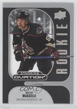 2022-23 Upper Deck Ovation Rookies Standing 8/500 Matias Maccelli #187 u2v
