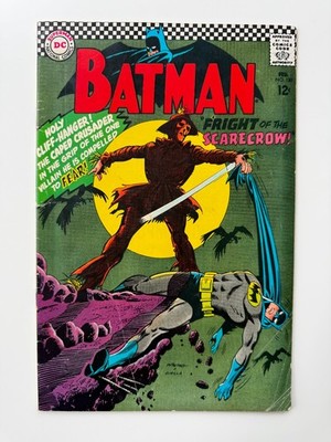 Batman #189 1967 1st App Silver Age Scarecrow DC Comics