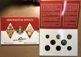 Monaco 2001 coffret BU