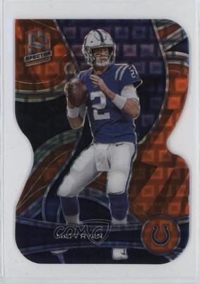 2022 Panini Spectra Orange Prizm Die-Cut 2/15 Matt Ryan #42 12w4