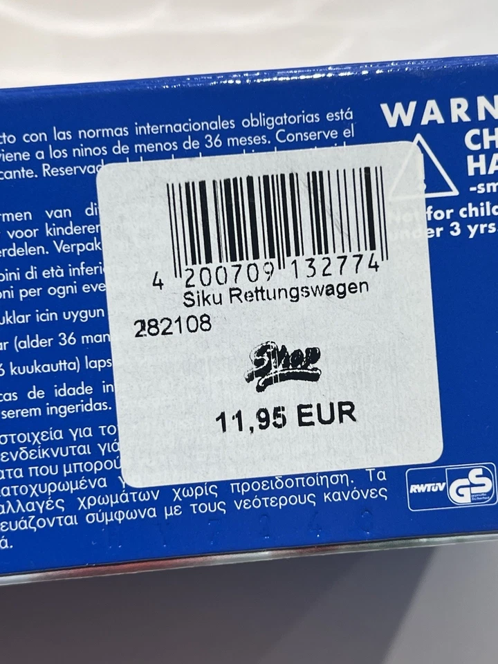 SIKU 1/50 Scale #2108 Mercedes Benz Ambulance Rettungsdienst Purchased In Europe - Image 2 of 4