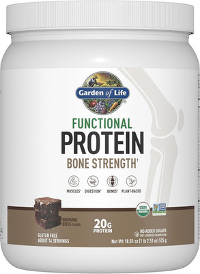 Organic Vegan Protein Powder, 20G Plant Based Protein with Calcium, D3, K2 MK-7 