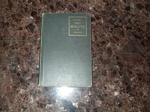 Cicero Pro Milone | eBay