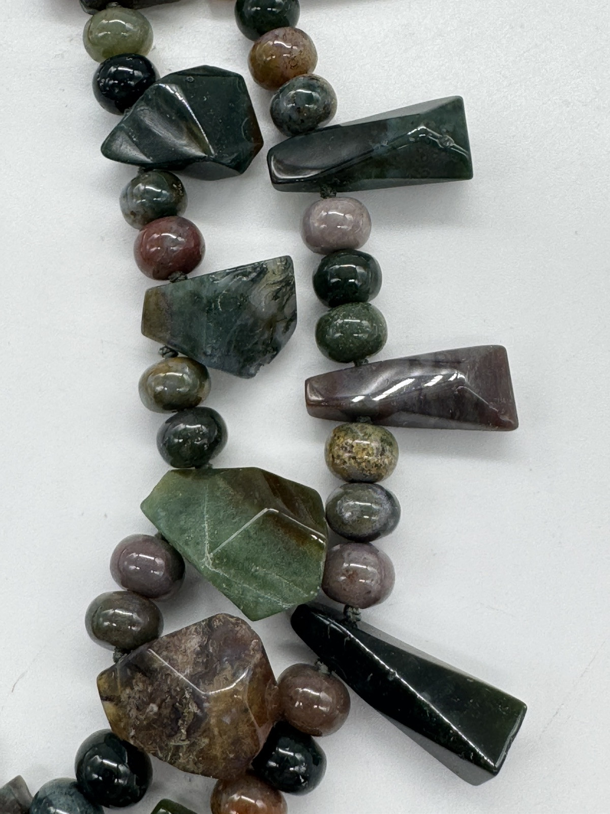 Amethyst Statement Necklace with Large Rough Amet… - image 11