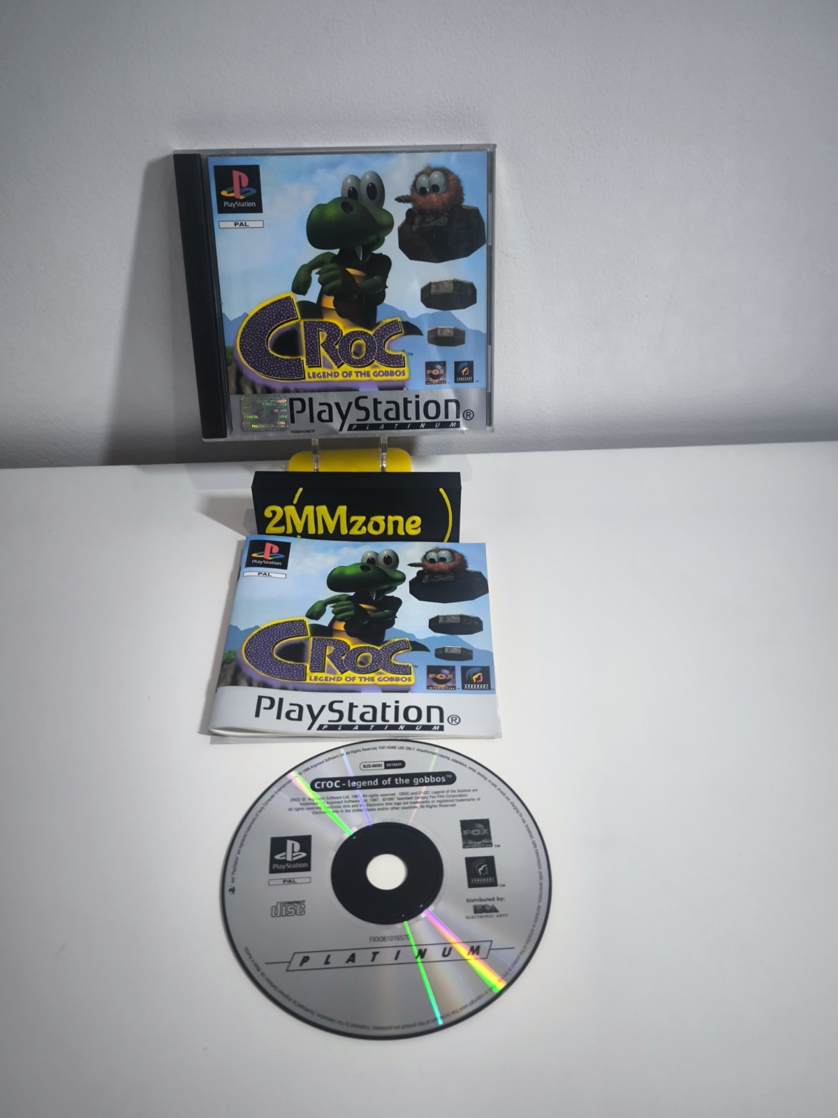 Croc: Legend of the Gobbos (Sony PlayStation 1, 1997) - European Version