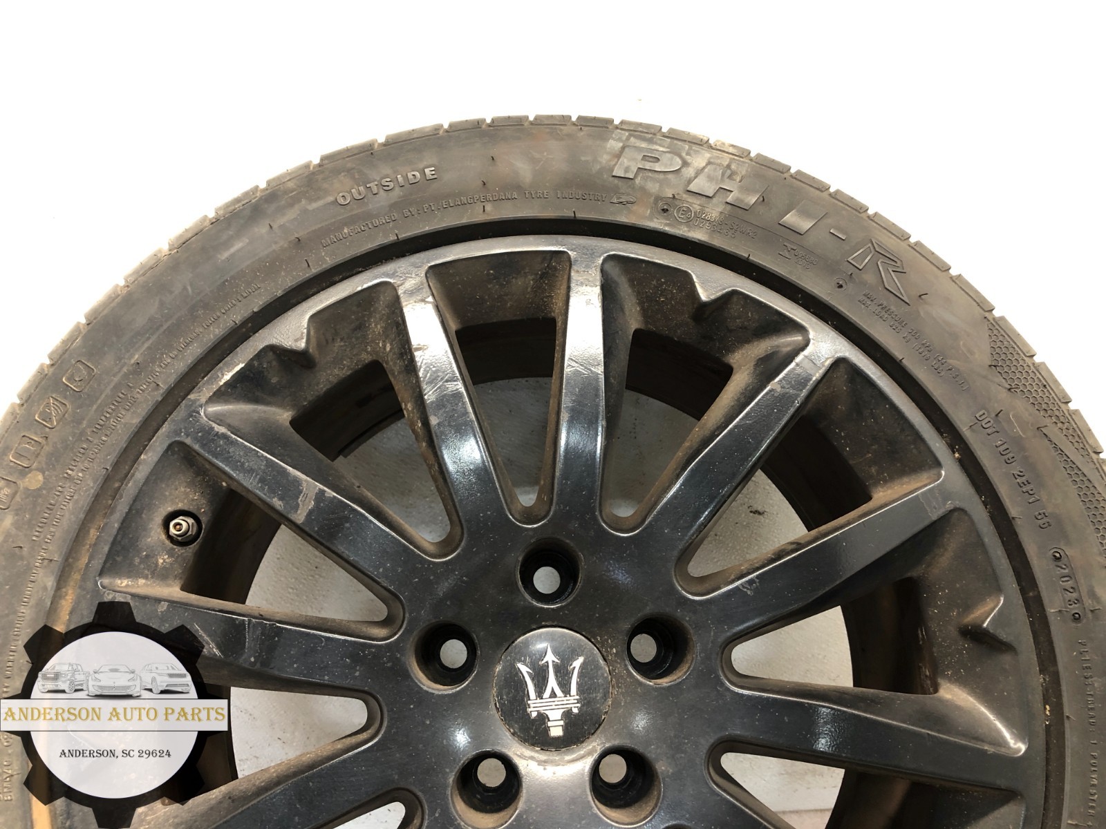 2014-2020 MASERATI GHIBLI FRONT WHEEL RIM 7.5Jx18H2 TIRE 235/50ZR18 OEM #NOTE