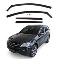 Windabweiser Regenabweiser FüR Mercedes M-Klasse W164 06/2005-2011 4-Tlg GP