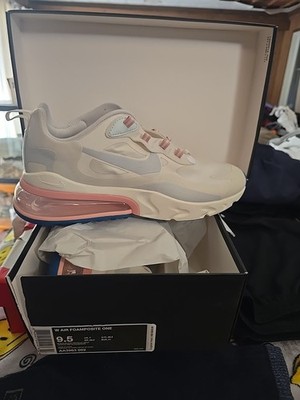 Nike Air Max 270 React Women's Running Shoes White/Pink Foam, Size US W8.5