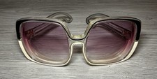 VTG Nina Ricci Paris Sunglasses Handmade France Classic N Logo Jackie O - RARE