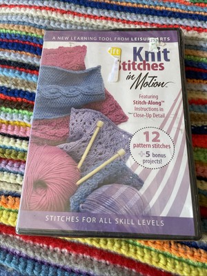 Knit Stitches in Motion DVD 2006 Knitting Instruction Tutorial New Sealed