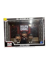 NEW Funko Pop! Deluxe Moment: RUN DMC IN CONCERT-3 Vinyl Figures 2022 Damage Box