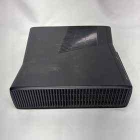 Xbox 360 S Slim Model 1439 Matte Black Console Only Tested  Works No Hard Drive