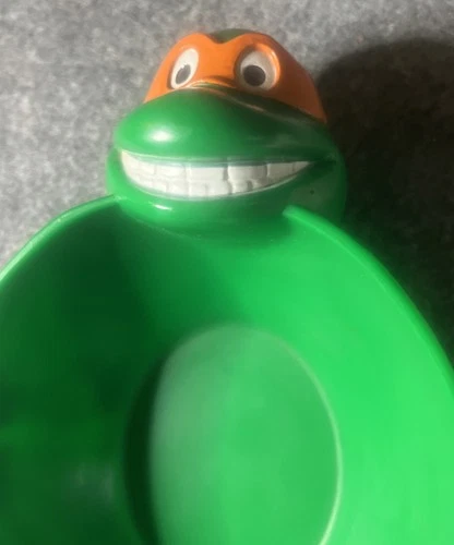 Mutant Ninja Turtles Vintage Michelangelo Cereal Bowl 1990 Original
