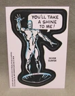 1976 SILVER SURFER STICKER Topps vintage NM Marvel Super Heroes comic book card