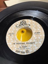 RARE COUNTRY SERIES-AL PERRY-I'M FIGHTING POVERTY/(YOU ARE)MY HAPPINESS/MINT-/