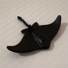 LEGO Black Stingray/Manta Ray Animal Figure Plastic Piece, 1 Piece — photo 1