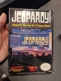 Jeopardy! (Nintendo NES) CIB W/Box Protector