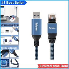 USB to Ethernet Cable 6 Ft USB 3.0 A to RJ45 Gigabit Adapter for Laptop PC