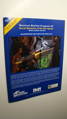 MODULE 2 SECRET MACHINES STAR SPAWN *NM+ 9.6* MAXIMUM MAYHEM DUNGEONS DRAGONS