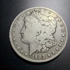 1903 S Morgan Silver Dollar F fine Condition ~ Tough Date~