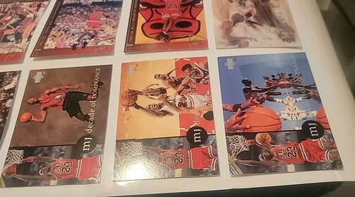 1994-95 Upper Deck Michael Jordan Heroes Complete Set 37-45 w/extra Jordan Cards - Picture 9 of 11