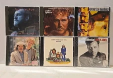 ROCK, CLASSIC, ACOUSTIC, FOLK, CD LOT OF 6 - SEE TITLES IN DESCRIPTION - LR1