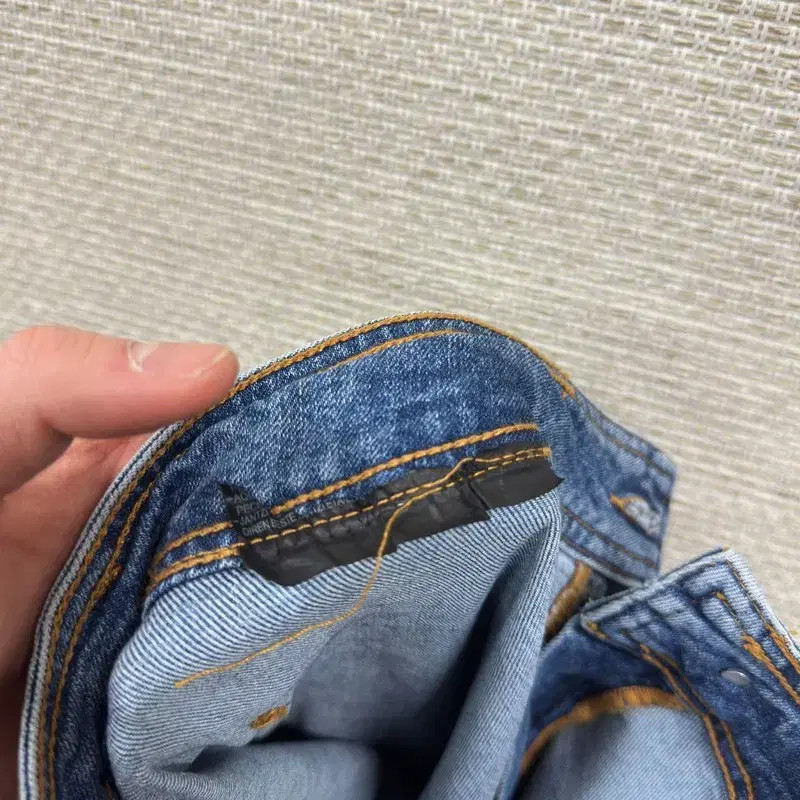 Zara Straight Fit Denim Jeans, 28 Inch, M11006 thumbnail 2