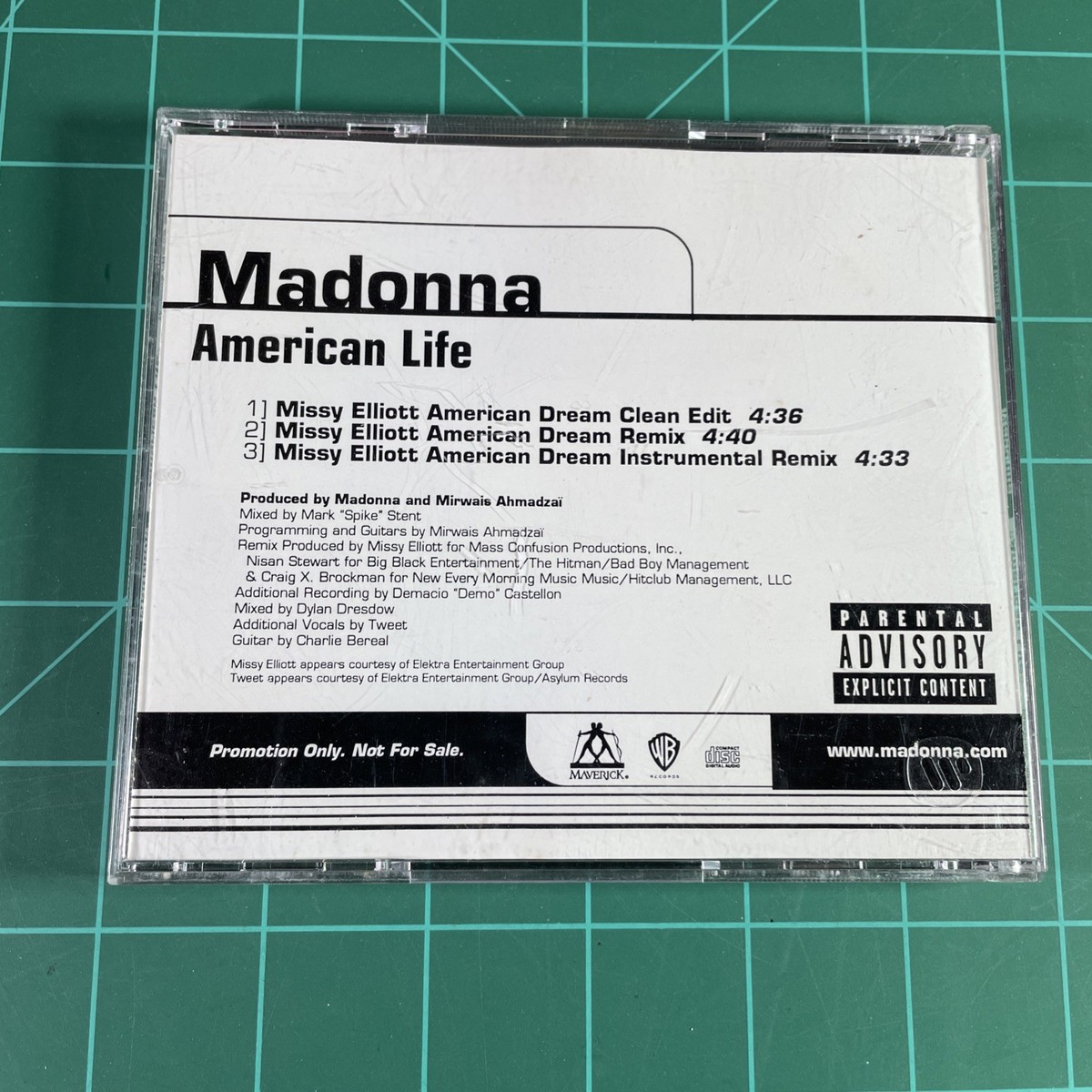 【Elliot】【MADONNA】CDアルバム６枚 Madonna - American Life (Missy Elliott American Dream Remixes