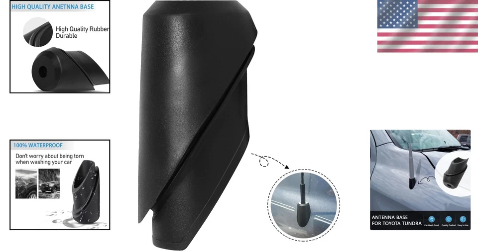 High-Quality Rubber Antenna Base for 2014-2021 Toyota Tundra - OE 86392-0C030 Foto 2 de 4