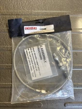 Big End Performance 24In Stainless Steel Throttle Cable Assembly