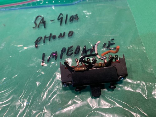 Pioneer SA-9100 Stereo Amplifier Parting Out - Phono Impedance Switch