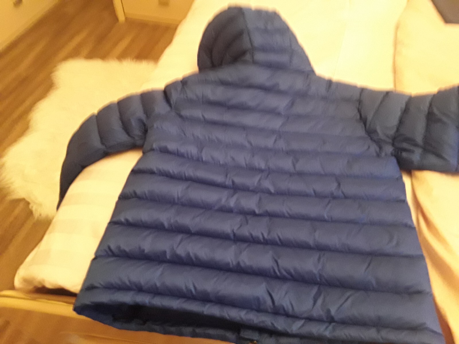 ck hoody blue light weight down jacket size 14 eBay