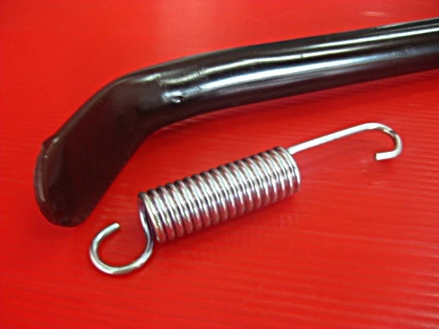 YAMAHA YZ125 YZ250 YZ360 YZ400 YZ465 KICK SIDE STAND & SPRING BL 14" #BI338# - Image 3 of 4