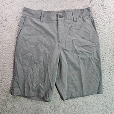 Panama Jack Shorts Men Size 32 x 9 Flat Front Gray Golf