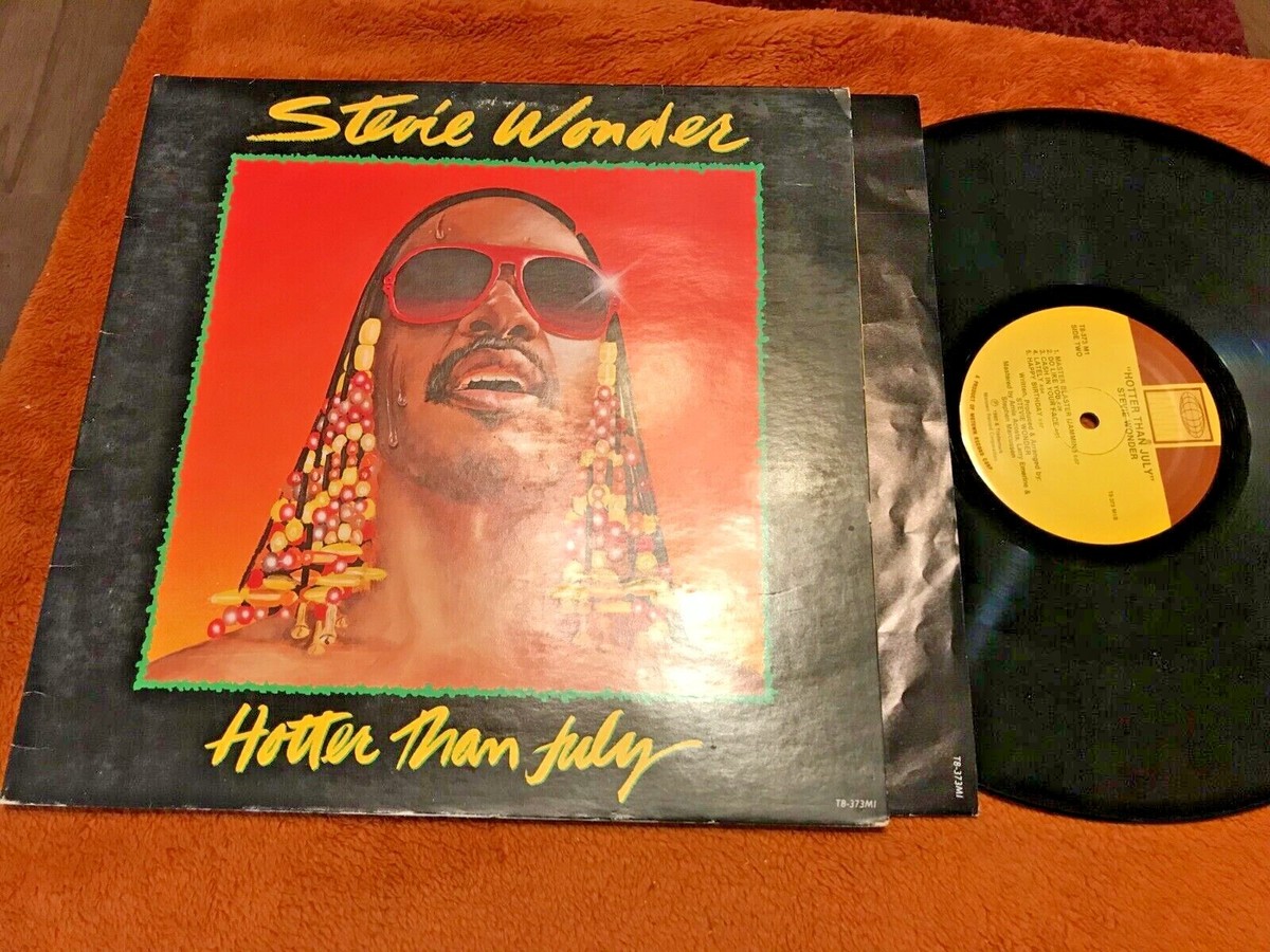 stevie wonder hotter than july lp t8-373m1 1980 soul funk disco