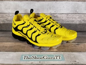 vapormax plus yellow black