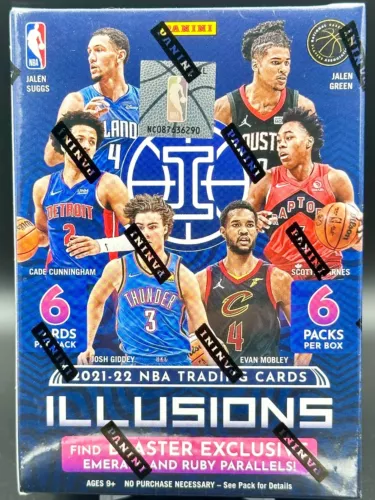 2021-22 Panini Illusions Basketball NBA BLASTER Box Sealed 36 cards