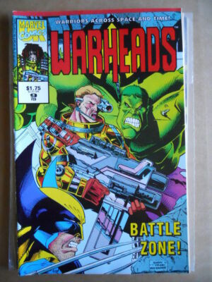 WARHEADS No.9 1993 Marvel Comics [SA21]